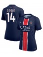 Paris Saint-Germain Desire Doue #14 Domácí Dres pro Dámské 2024-25 Krátký Rukáv